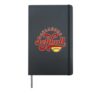 Oklahoma Softball Vintage Mens Kids Team Retro Softball Fan Hardcover Journal, Black