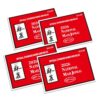 OKMXBS 2026 Mahjong Cards Official,4 Pack American Mahjong Cards | Large Print Easy-to-Read