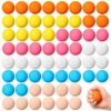 OKSON 60 Pack Motivational Stress Balls Bulk, 6 Colors Inspirational Squeeze Balls with Positive Sayings, Fidget Sensory Balls for Employees, Students, Teachers, Classroom Prizes and Party Favors