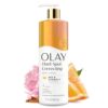 Olay Body Lotion for Women, Tone Enhancing with AHA Serum, Visibly Reduce Discolored Skin, 24hr Moisture & Hydration, Fast Absorbing Formula, Vitamin B3 Complex, For All Skin Types, 17 fl oz