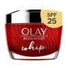 Olay Regenerist Whip Face Moisturizer Cream with Sunscreen SPF 25, 1.7 oz (Pack of 12)