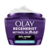 Olay Retinol Night Cream for Women, MAX, Anti-Aging Face Mousturizer, Fragrance-Free, Non Greasy - Anti-Wrinkle, Smooth Fine Lines, Hydrating Skin Care - Triple Collagen Cream, Niacinamide, 1.7oz