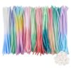 OLYCRAFT 200Pcs Pipe Cleaners Bulk 12~12.2 Inch Gradient Pipe Cleaners 10 Colors Chenille Stems Fuzzy Sticks Craft Supplies Craft Pipes Cleaner for Arts Projects and Creative DIY Decorations