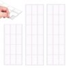 OLYCRAFT 48Pcs Adhesive Strips for X-Ray Markers Clear Double Sided Adhesive Strips Reusable Waterproof Strips Tape Rectangle X Ray Markers Adhesive Strips for Radiologists Imaging Professionals