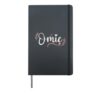 Omie Floral Grandma Christmas Mother's Day Grandparents Hardcover Journal, Black