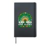 One Lucky Teacher Rainbow Hardcover Journal, Black