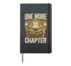One More Chapter Frog Reader Book Lover Hardcover Journal, Black