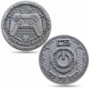 One More Game Go to Bed Decision Coin, Gamer Flip Token Funny Gaming Gift
