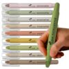 Only Zest 10 Pack Bible Safe Highlighters - Earthy Color, Wax Highlighters
