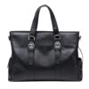 ONMYJFD Briefcase for Men Genuine Leather Business Casual Handbag