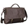 ONMYJFD Messenger Bag for Men Top Layer Cowhide Casual Business Handbag