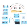 Onythral Circuit Experiment Kit, STEM Physics Learning Set with Wind and LED Traffic Light, Basic Circuits and Electromagnetism Projects for Kids Students Classroom Home