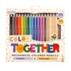 Ooly Color Together Mechanical Colored Pencils, 12ct - Skin Tone & Classic