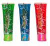 Ooze Tube Kidsmania Sour Ooze Tubes, Oozing Delicious Flavor, - 1 Watermelon, 1 Strawberry, 1 Blue Raspberry, 4oz (3 Pack)