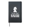 Opening Board Game Strategy Sayings Chess Player Hardcover Journal, Black