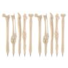 Operitacx 20 Pack Bone Shape Pens 0.7mm Black Ink Novelty Party Favor Pens