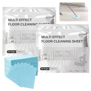 OPLCFO 200 Pcs Multi Effect Floor Cleaning Tablets, Multi-Effect the Floor Deep Cleaner Sheets Dissolving Pack for Mopping