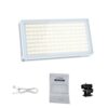 OPPWONG 40W RGB LED Video Light, 2500K 9000K Color Temperature Adjustable Light, 24 Scene Modes, Ideal for Photography Studio Live Streaming Camera Fill