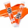 Orange Body Paint (0.74OZ*2) Water Based Washable Face Paint for Halloween