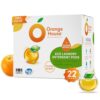 Orange House Laundry Detergent Pods, Plant-Based with Cold-Pressed Orange Oil, Hypoallergenic, Natural Citrus Scent, HE & Standard Machine Compatible, 22 Count