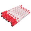 ORFOFE 20pcs Red 0.5mm Fine Tip Dry Erase Marker for Whiteboard Writing