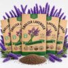 Organo Republic 5-Pack English Lavender Seeds 12.50G - Over 11000 Non-GMO Heirloom Lavender Seeds for Planting in Individual Seed Packets, Herb Seeds for Planting Home Garden Indoor & Outdoor