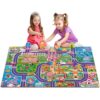 Oriate Kids Play Mat, Girls Princess Castle Play mat, Toy Car Dream Playmat