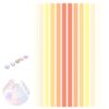 Origami Star Paper Strips, 600 Sheets, 12 Double-Sided Floral Designs