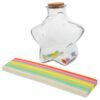 Origami Star Paper Strips for DIY Craft Projects with Bottle