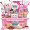 Original Stationery Mini Ice Cream Slime Kit for Girls & Boys Ages 7–12, DIY Slime Making Set with Sprinkles & Strawberry Scent, Fun Ice Cream Craft Toy, Birthday Gift for Kids