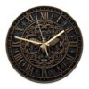 Ornate Bee Motif with Roman Numerals None Wall Clock