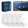 Orrole Bed Sheet Holders for Corners & Sides, Fitted Sheet Clips 4 Pairs