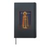 Orthodox Icon St Demetrius of the Don Hardcover Journal, Black