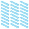 OSALADI 24pcs Adjustable Plastic Drawer Dividers DIY Organizer for Socks Underwear Makeup Expandable Storage Separators for Kitchen Bedroom Bathroom Office Easy Assembly for Nursery