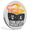 Oskal Hem Tape No Sew No Iron, Double-Sided, 0.4 in x 60 Yd Ultra -Thin