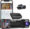 osmo dashcam pro 2026 2.0 4k with Front and Rear Camera, GPS, Free 64GB Card