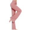OTSANT Womens Bootcut Pants High Waist Stretch Casual Yoga Workout Pants