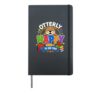 Otterly Happy To See You Otter Cute Back To School Teacher Hardcover Journal, Black