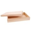 Outanaya Wooden Cell Phone Storage Box Desk Organizer for Classroom Office