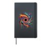 Outer Space Galaxy Planets Astrophysicist Physics Black Hole Hardcover Journal, Black
