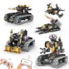 OUTOGO Robot Building Kit with Remote Control, STEM Gifts for Kids Age 8-12, Science Robot Kit Coding Robotics Technic Toy for Boys Girls Birthday Gifts, 5-in-1 Models with 323 Pieces