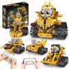 OUTOGO STEM Robot Building Kit for Kids Ages 8-16, 5 in 1 Robot Toys with APP & Remote Control, 269 PCS Programmable Engineering Building Blocks Birthday Gifts for Boys Girls Age 6 7 8 9 10 11 12+