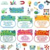 Outus 25 Pcs Science Bulletin Board Posters Set, School Classroom Decor