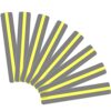 Outus 32 Pieces Guided Reading Strips Highlight Strips Colored Overlays Colorful Bookmark-Helps with Dyslexia for Students and Teacher Classroom Supply Assistant(Yellow)