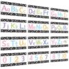 Outus Composition Alphabet Bulletin Board Strips Set for Classroom Wall