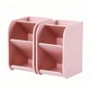OVAQUIXI 3.62in Desk Organizer, Slanted 2 Pack (Pink)