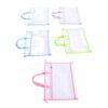 OVAQUIXI A3 Needlepoint Project Bags, 5 Pack with Zippered Storage and