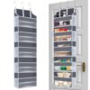 Over Door Organizer with 5 Large Hanging Storage for Toys, Shoes, Diapers