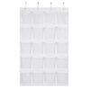 Over the Door Organizer 6-Tier Hanging with 10 Large Pockets