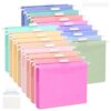 OWLKELA 16 Pcs Hanging File Folders, 11.81" x 9.25", Assorted Colors